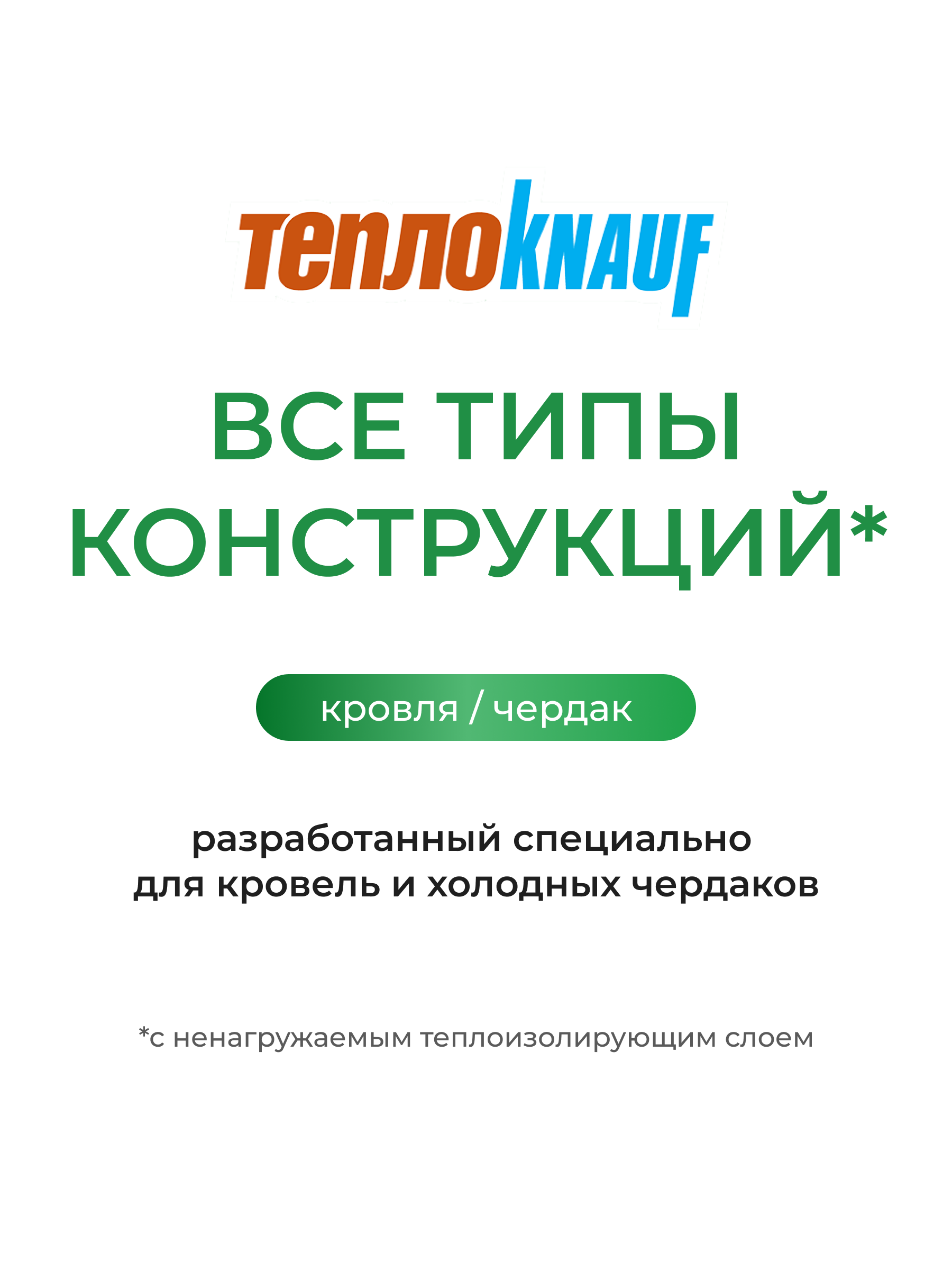 = ТеплоКНАУФ для КРОВЛИ рулон 150*1220*5500/1,0м3/6,71м2/ТП 0,037/24 в пал/