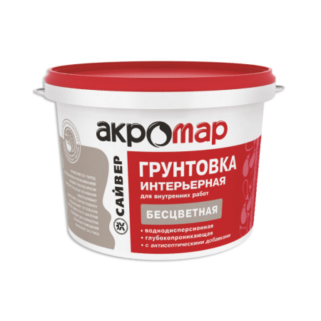 Грунт АКРОМАР интерьерный. вн.раб/10л/