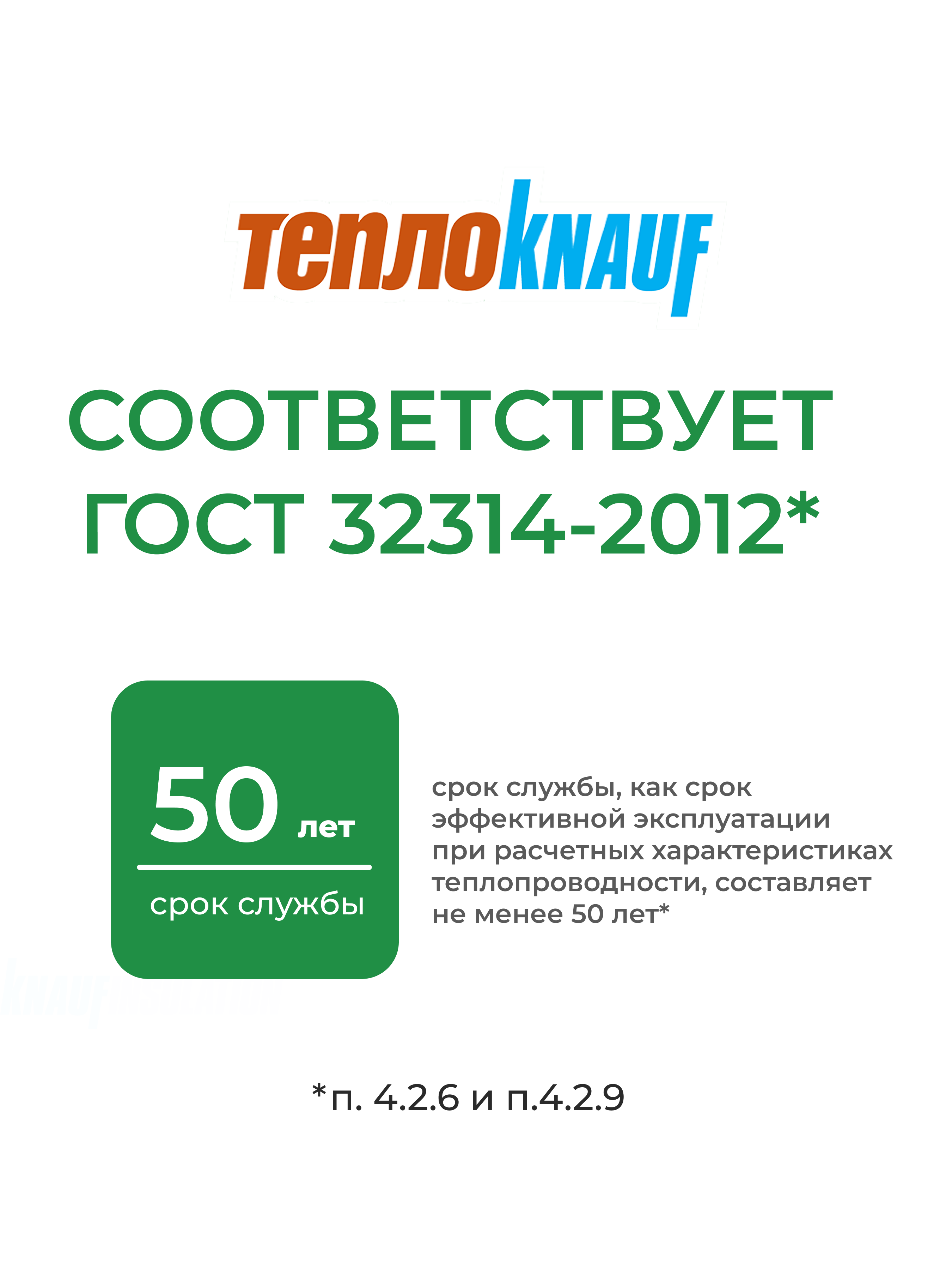 = ТеплоКНАУФ Кровля,стена,пол TS036 100*610*1230/0,6м3/6м2/ТП 0,036/32 в пал.